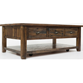 Artisan's Craft Coffee Cocktail Table in Dakota Oak